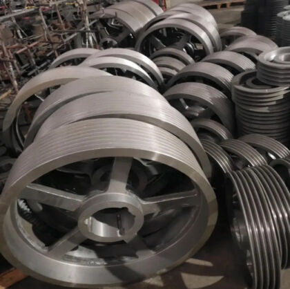 Driven Pulley Systems free sample 2 3 4 6 14 16 Inch V-Belt Pulley Standard Motor Pulley